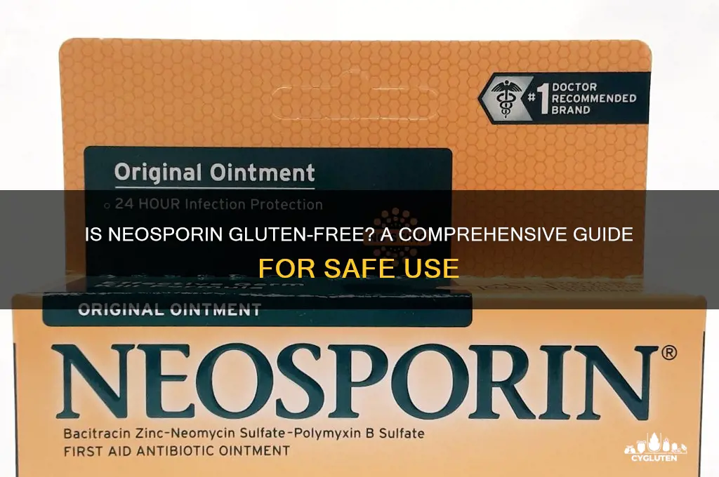 is neosporin gluten free