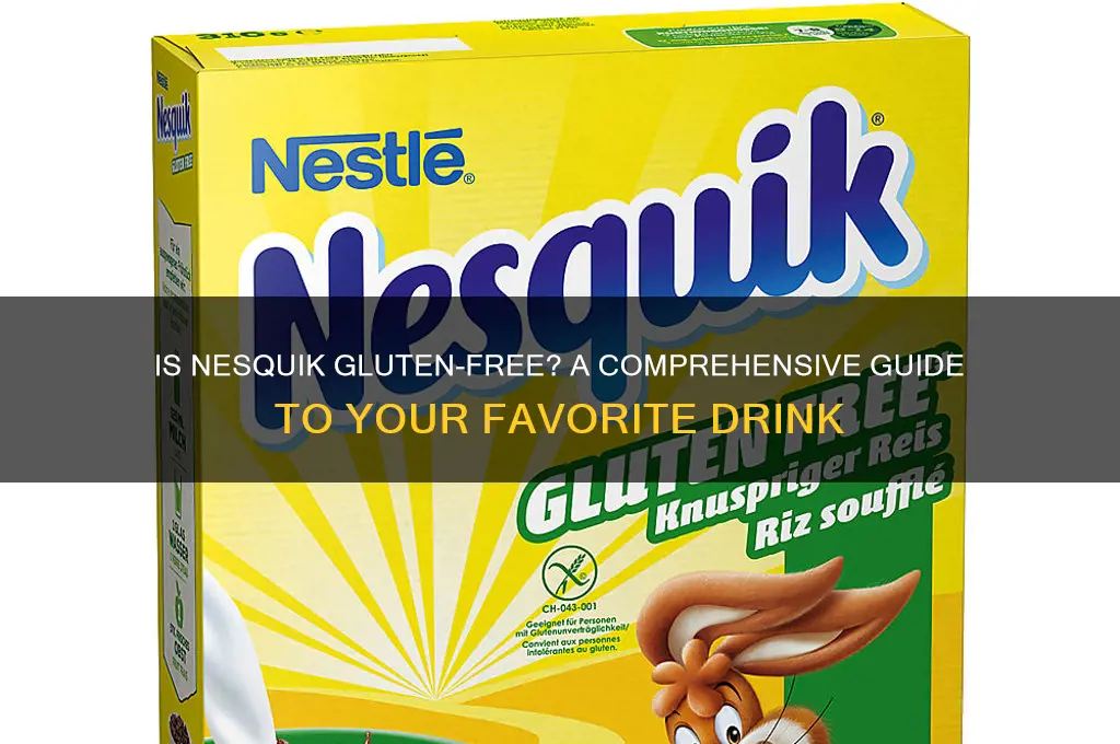 is nesquick gluten free