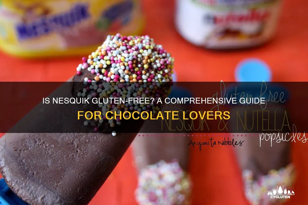 is nesquik gluten free
