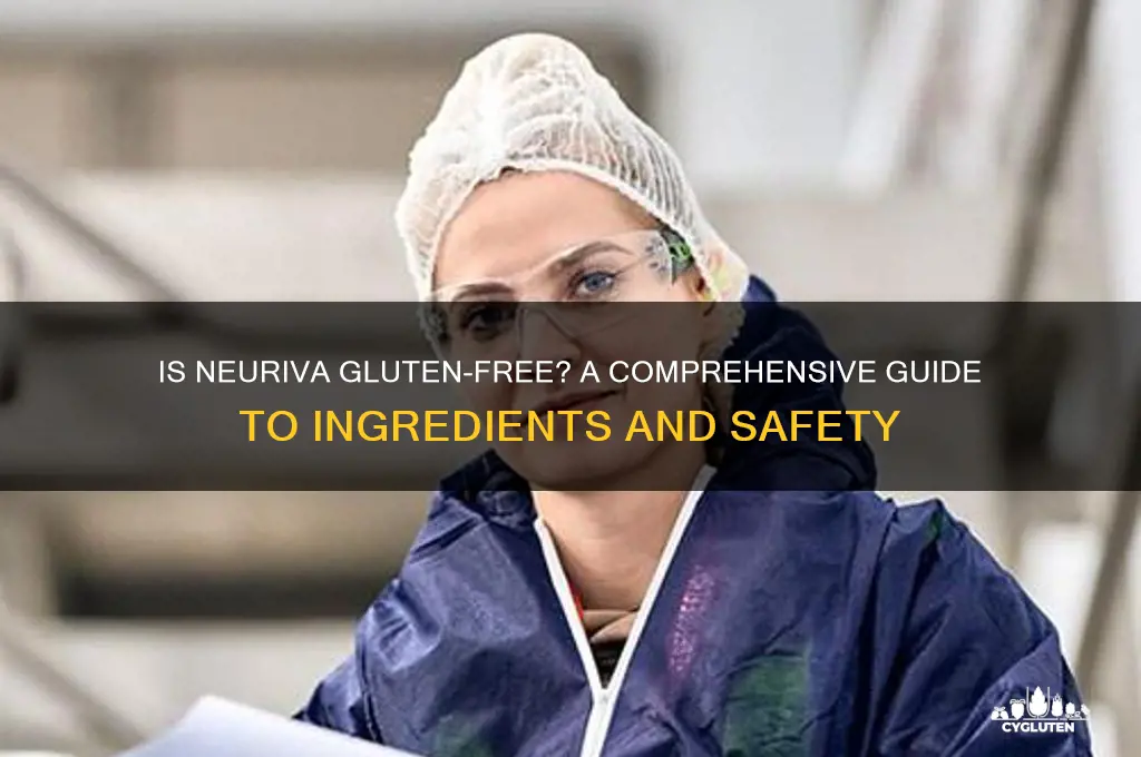 is neuriva gluten free