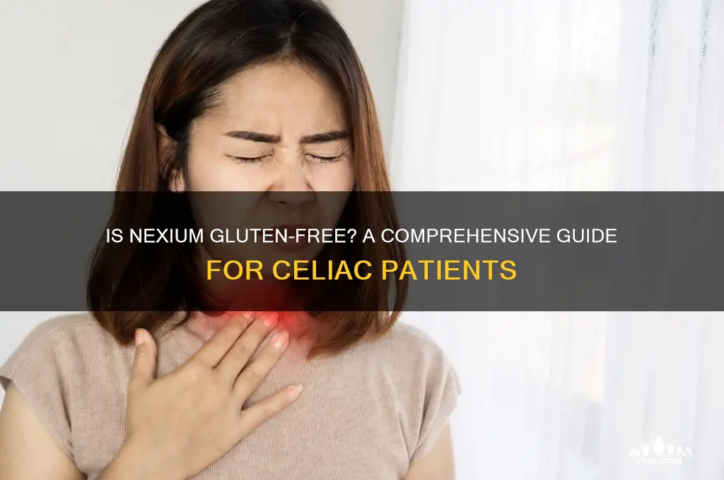 is nexium gluten free
