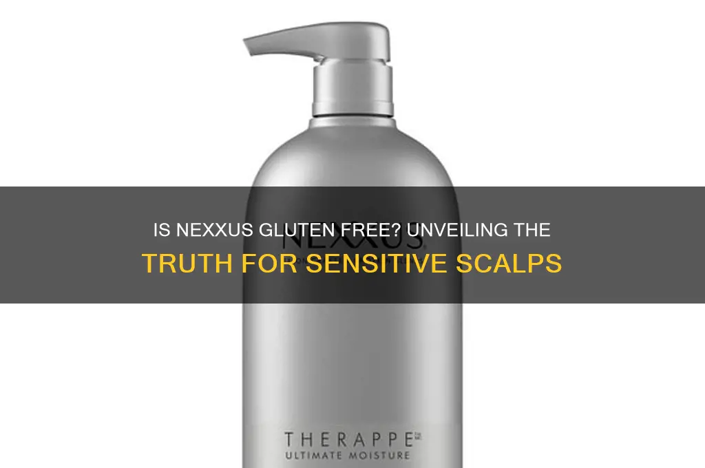 is nexxus gluten free