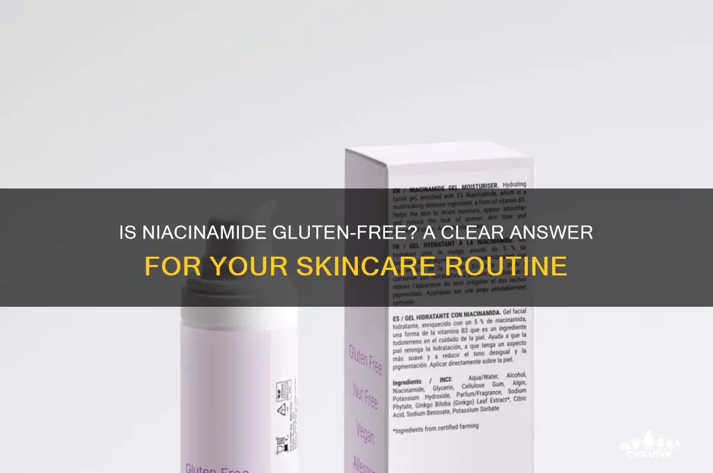 is niacinamide gluten free