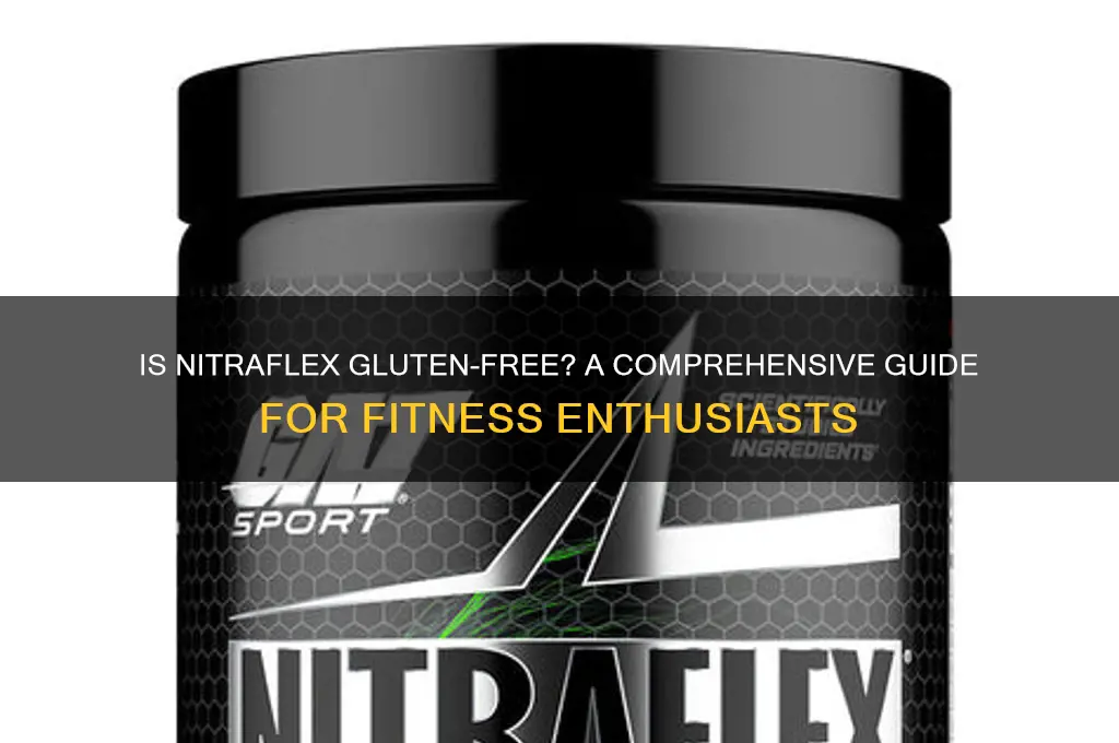 is nitraflex gluten free