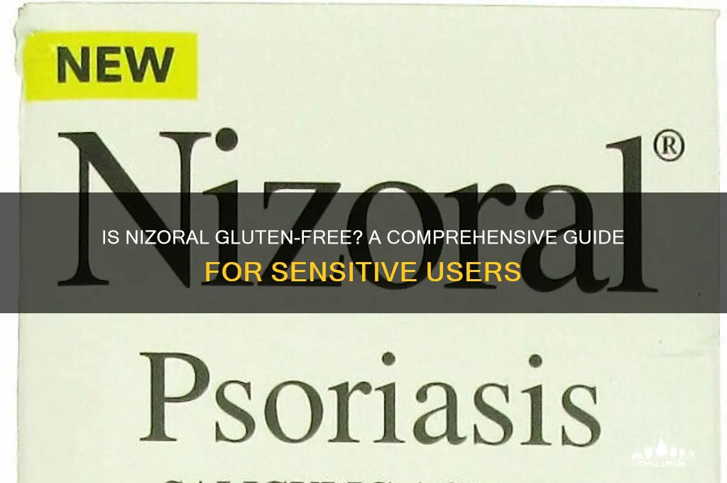is nizoral gluten free