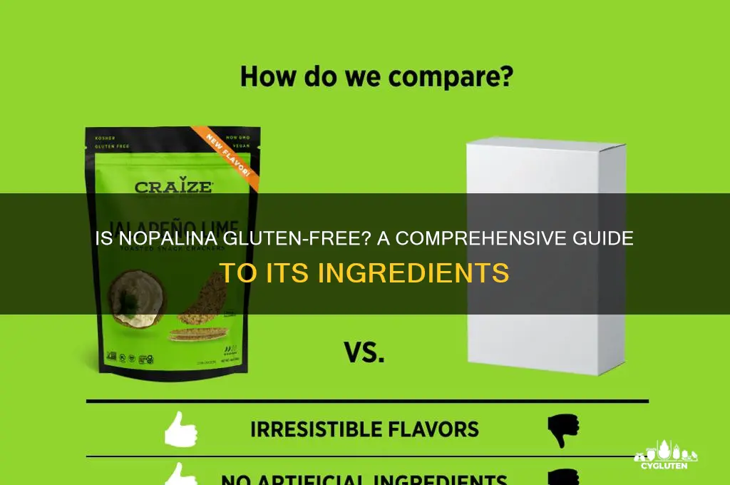 is nopalina gluten free