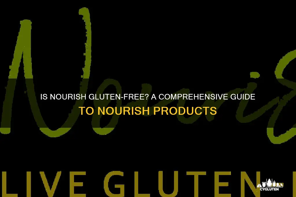 is nourish gluten free