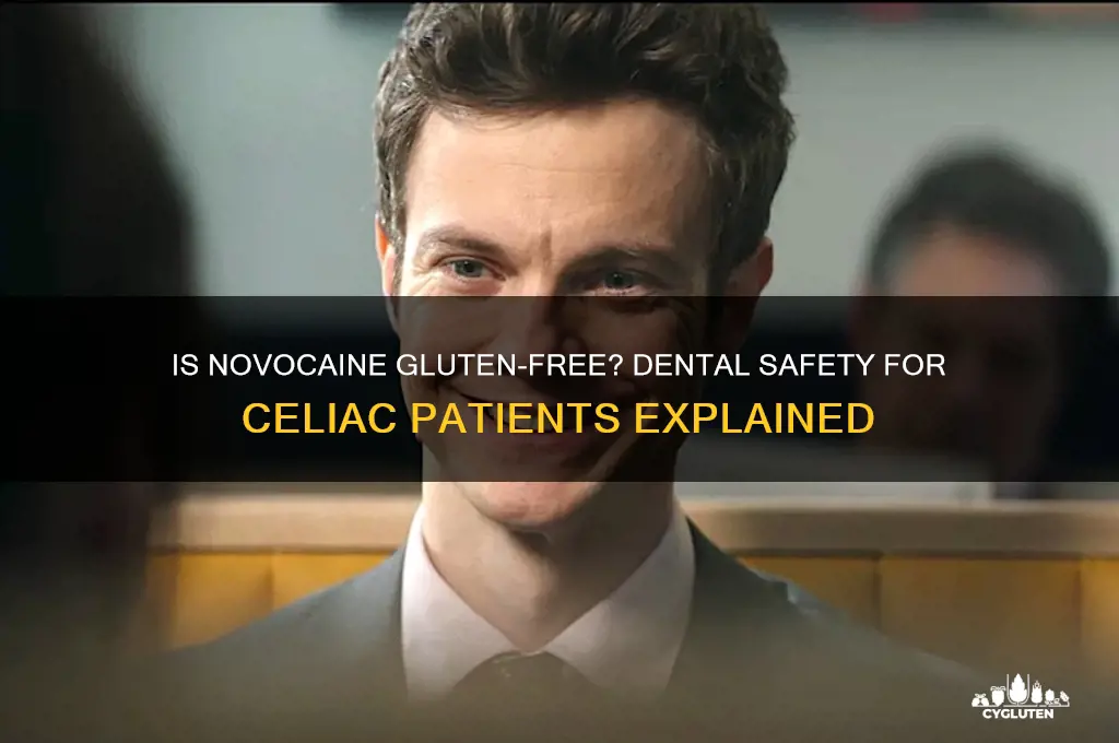 is novocaine gluten free
