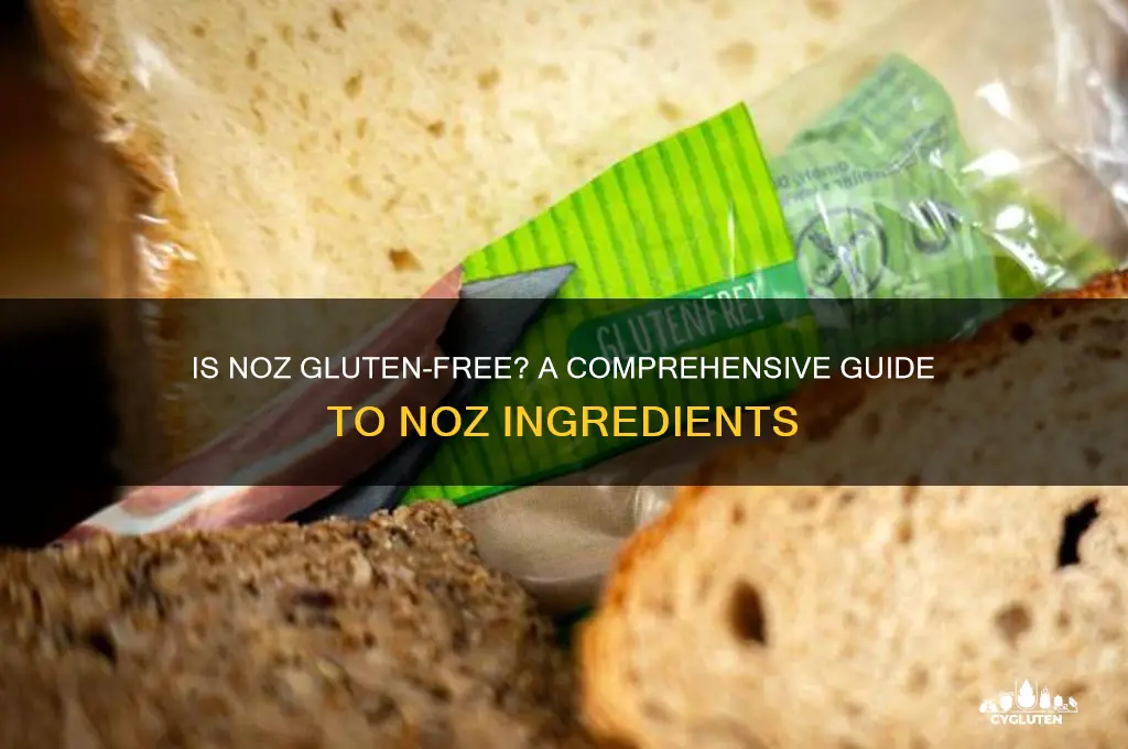 is noz gluten free