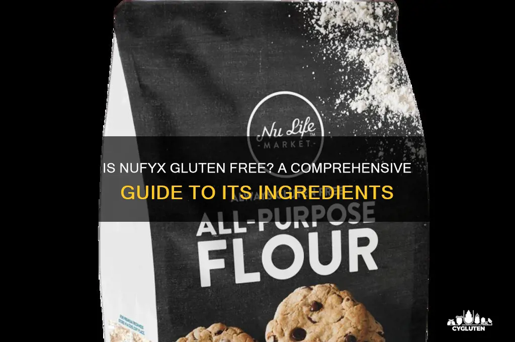 is nufyx gluten free
