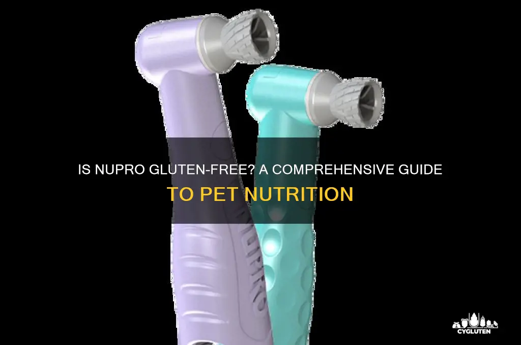 is nupro gluten free