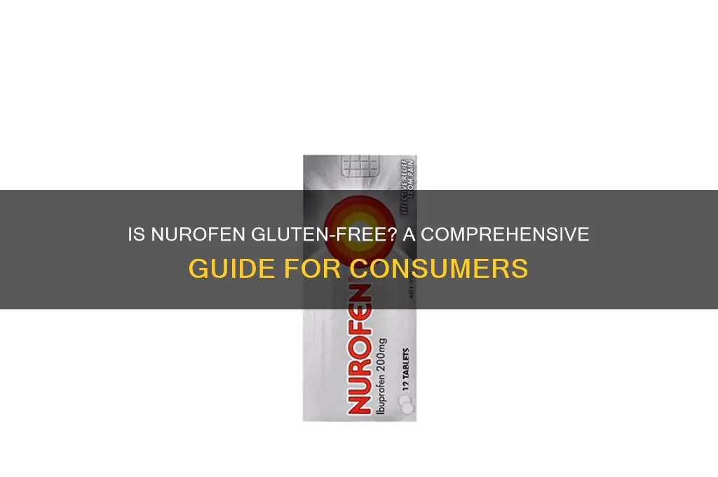 is nurofen gluten free