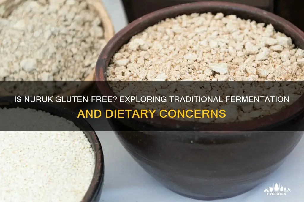 is nuruk gluten free