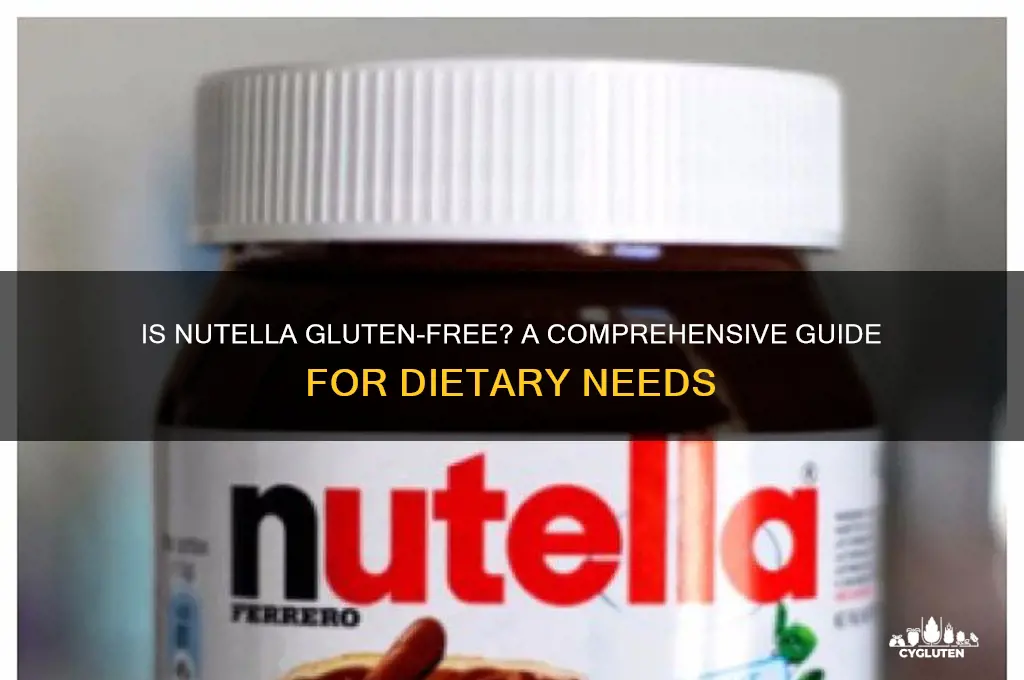 is nutela gluten free