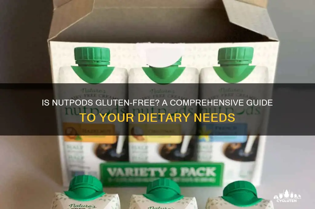 is nutpods gluten free