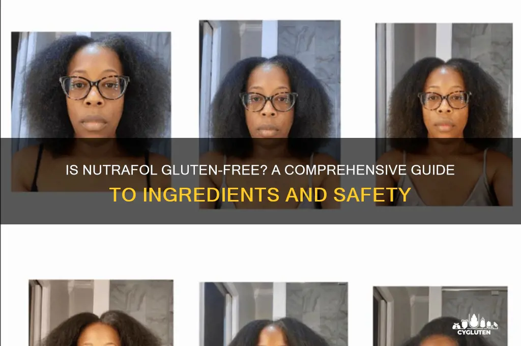 is nutrafol gluten free