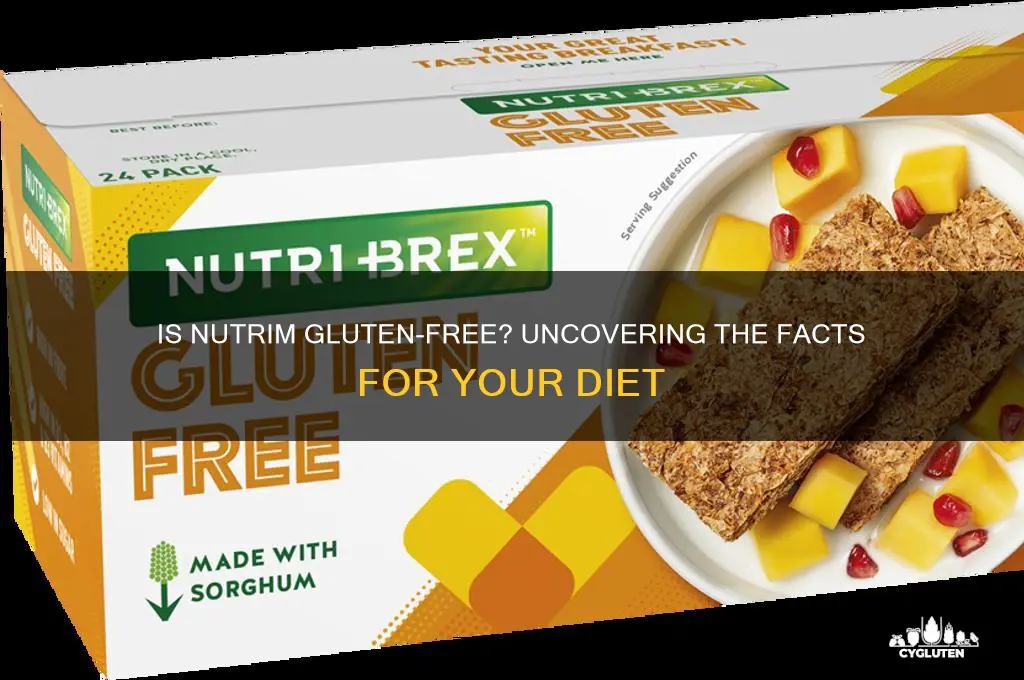 is nutrim gluten free