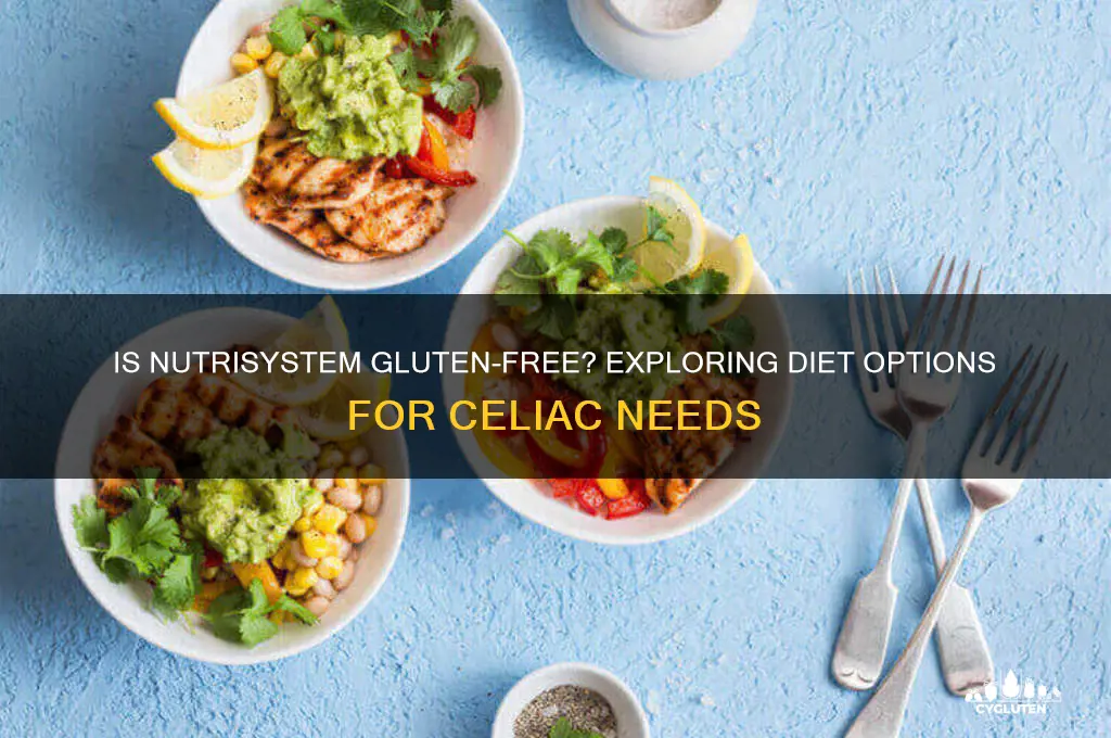 is nutrisystem gluten free