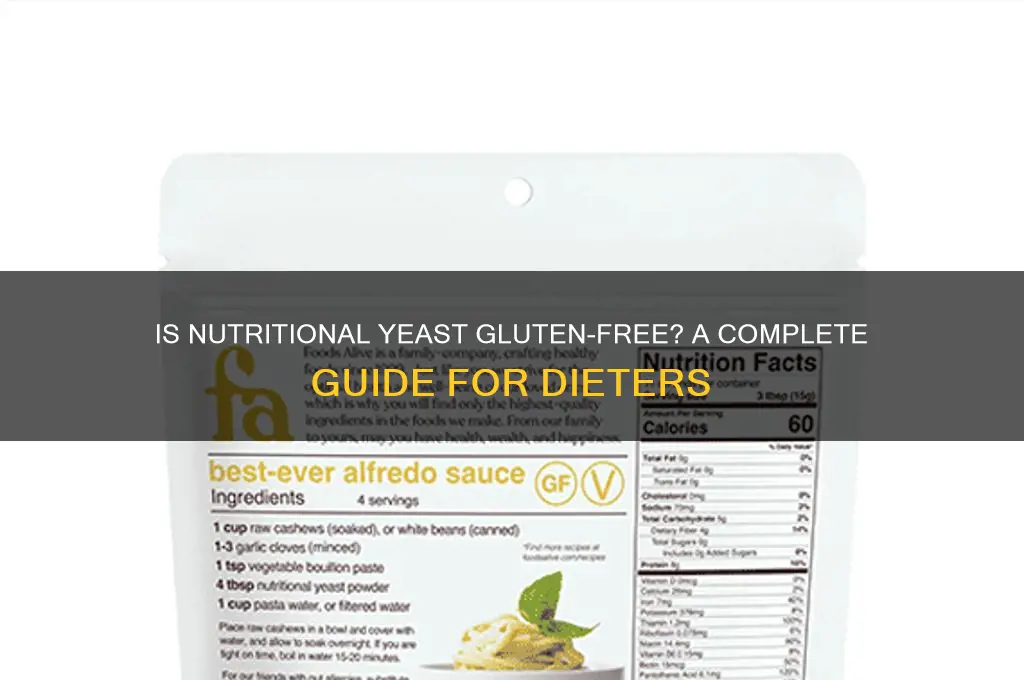 is nutritional yeast gluten free
