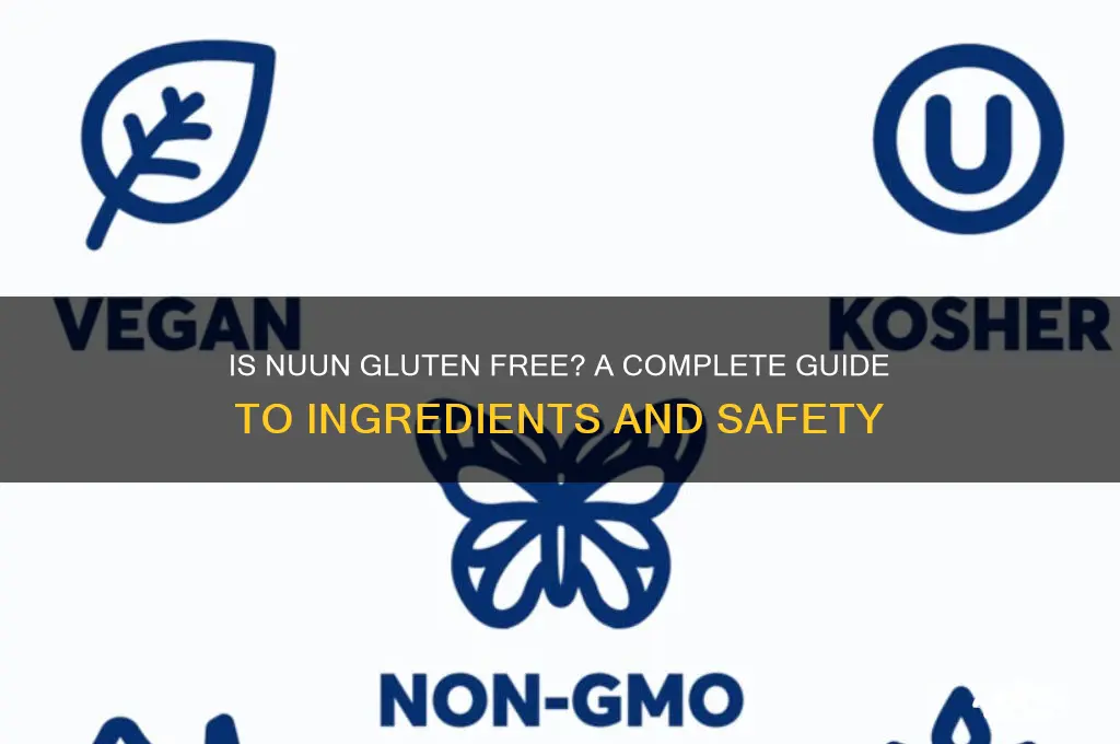 is nuun gluten free
