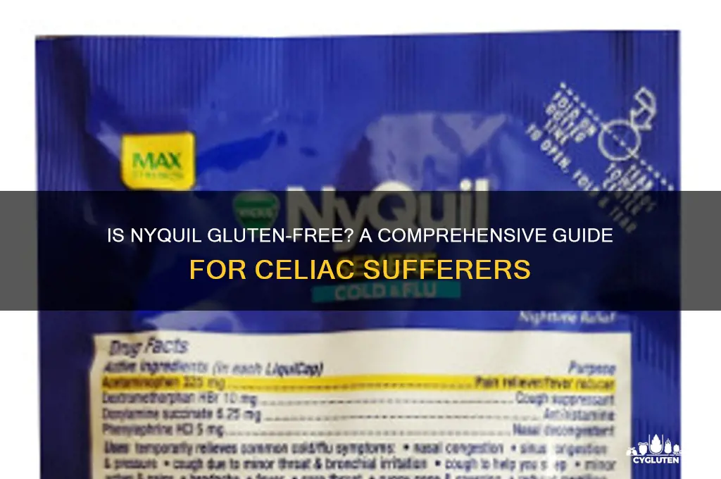 is nyquil gluten-free