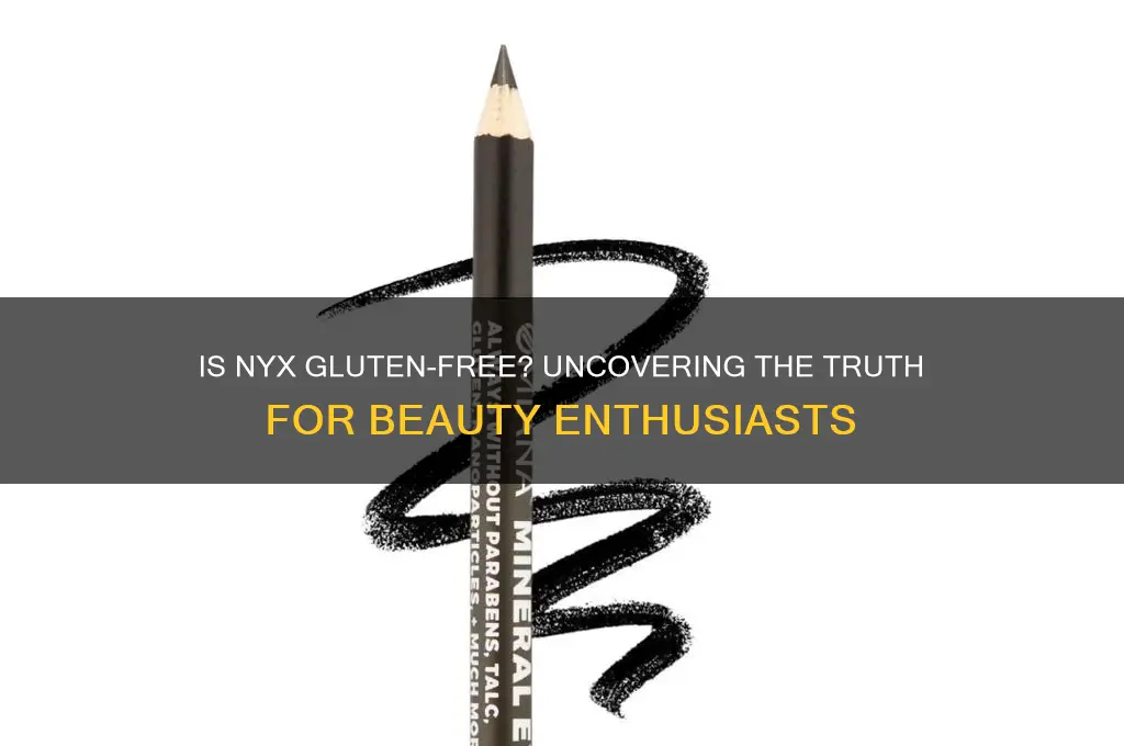 is nyx gluten-free
