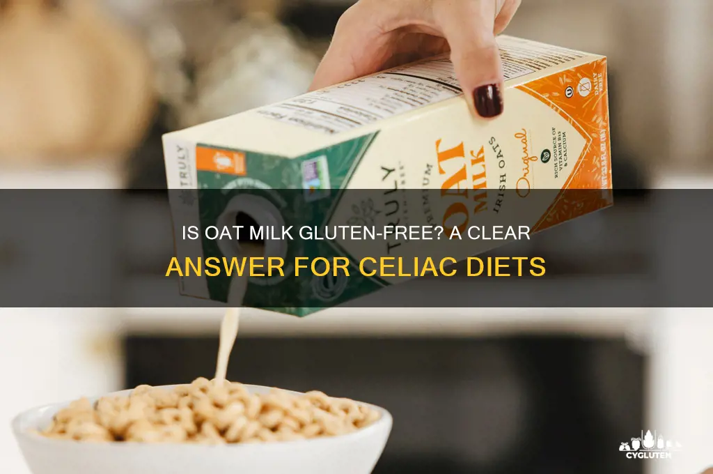 is oat milk gluten-free