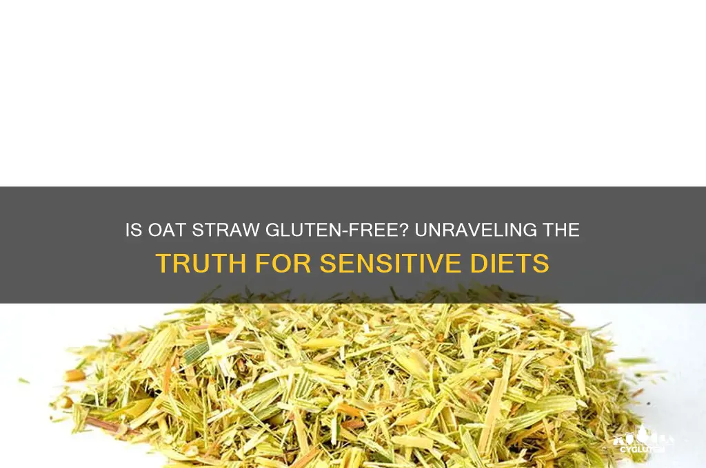 is oat straw gluten free