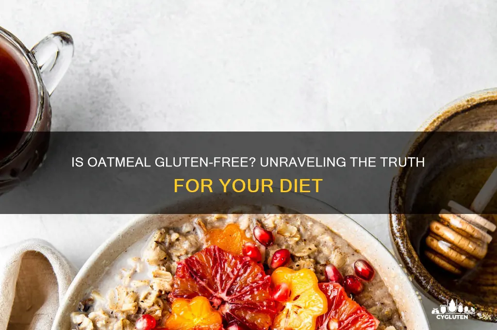 is oatmeal gluten fre