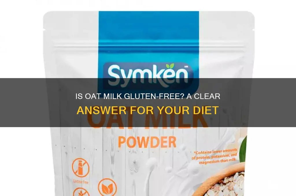 is oatmilk gluten fre
