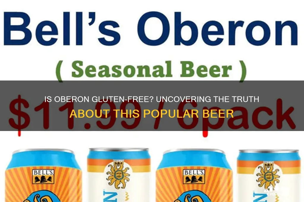 is oberon gluten free