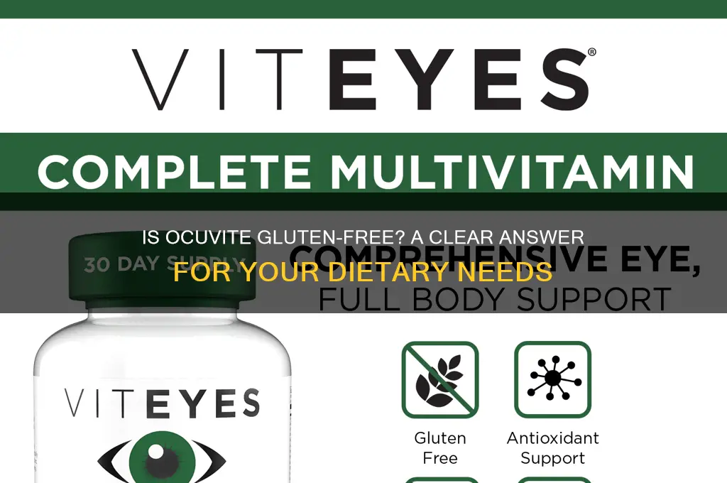 is ocuvite gluten free
