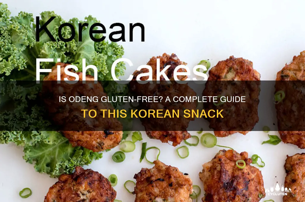 is odeng gluten free