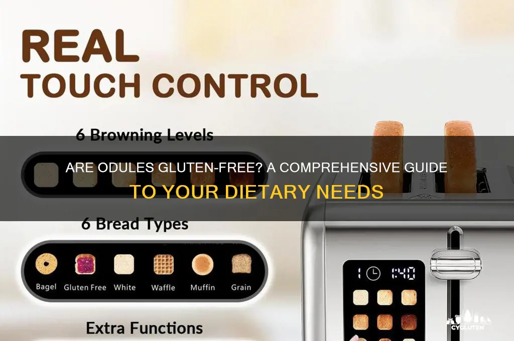 is odules gluten free