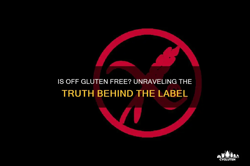 is off gluten free