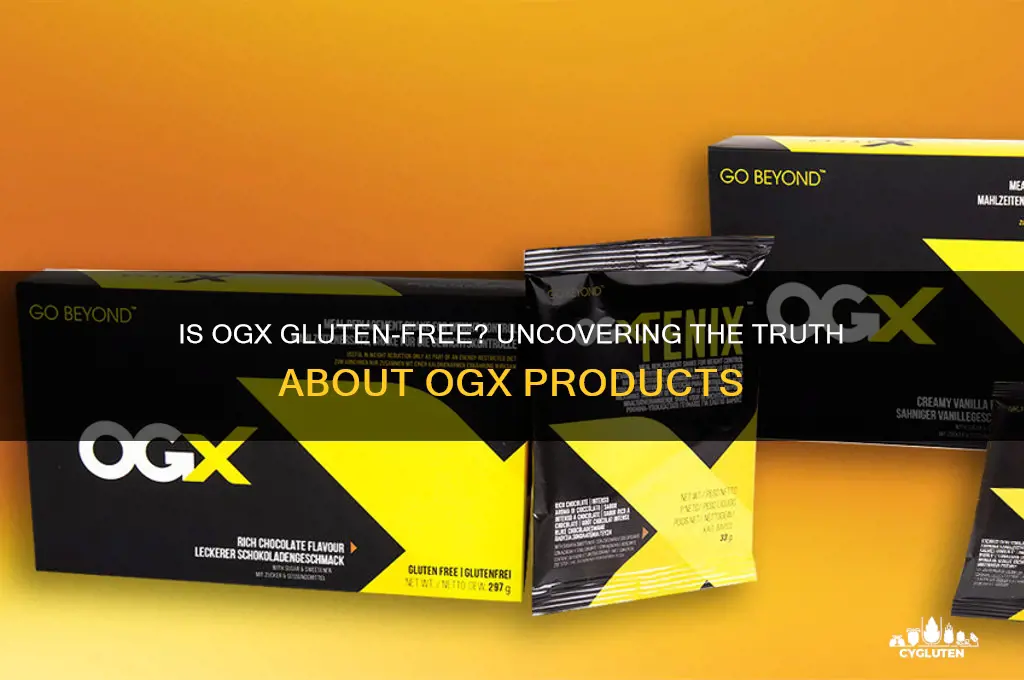is ogx gluten free