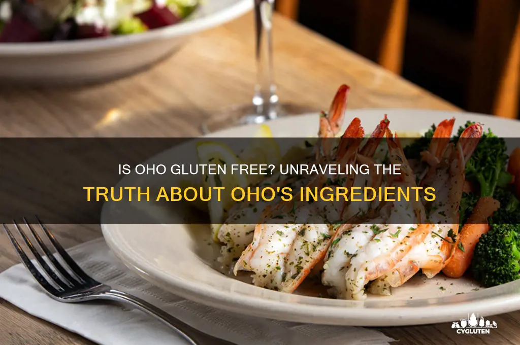 is oho gluten free