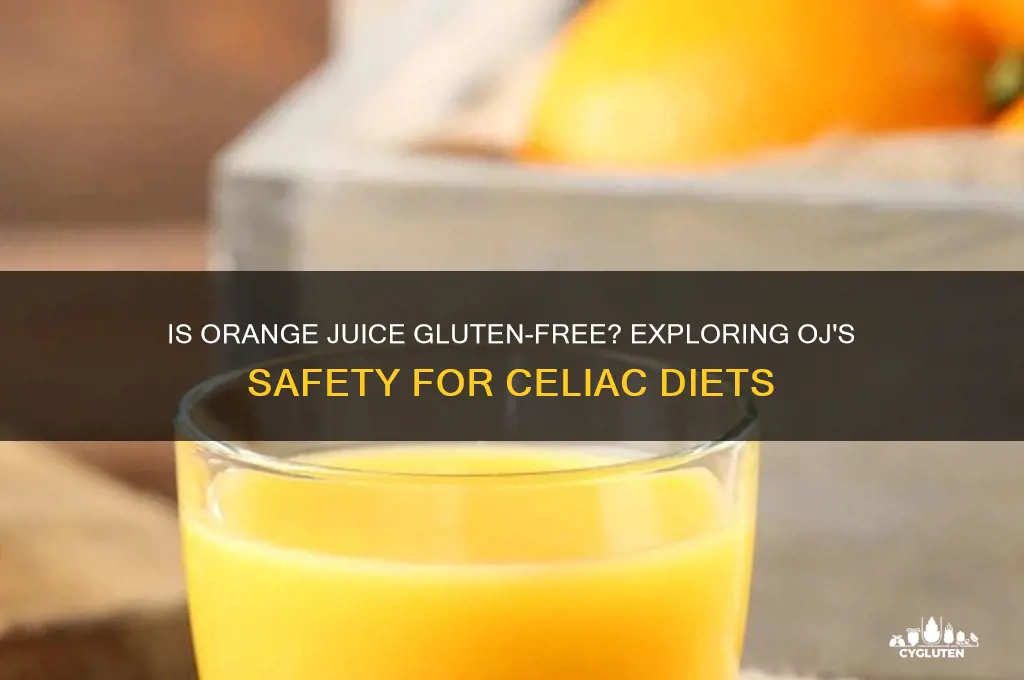 is oj gluten free
