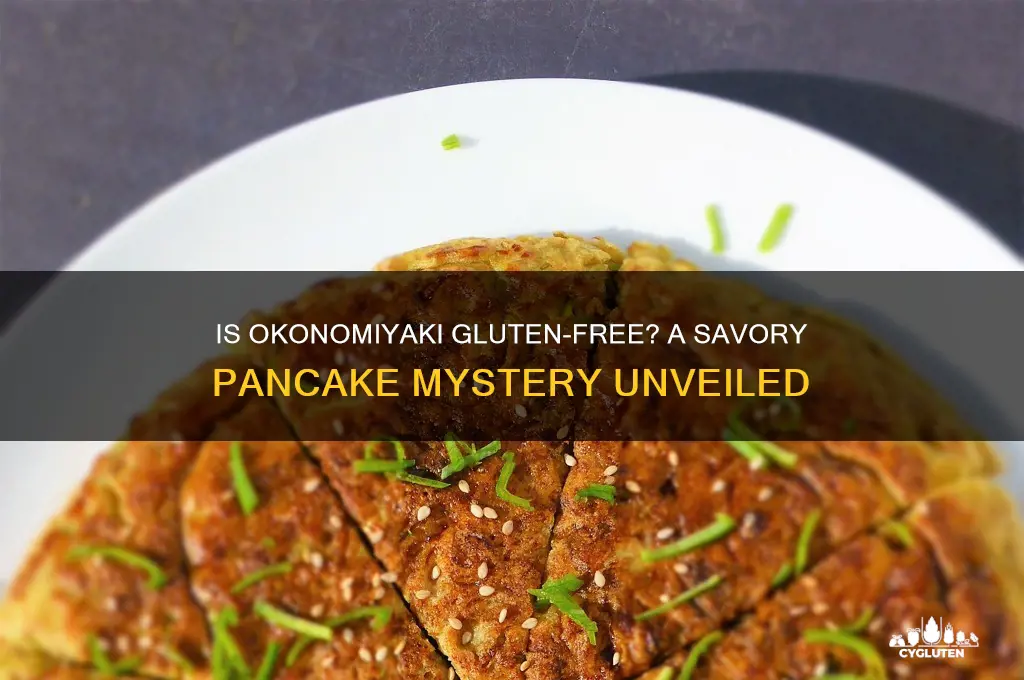 is okonomiyaki gluten free