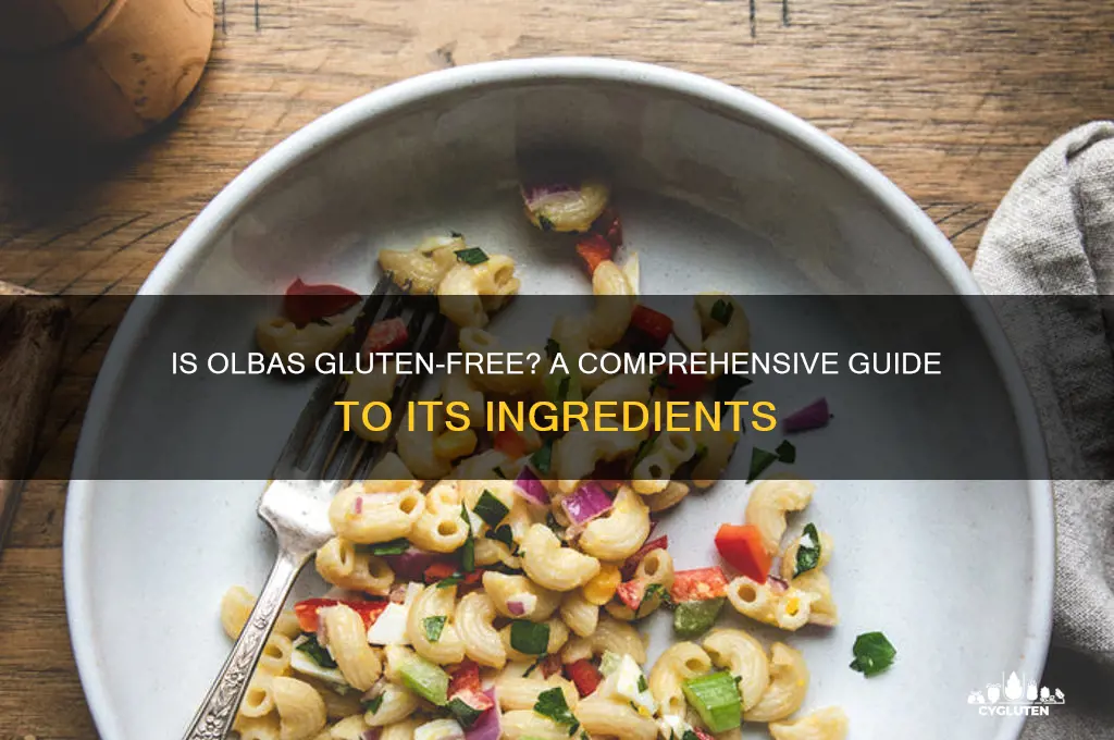 is olbas gluten free