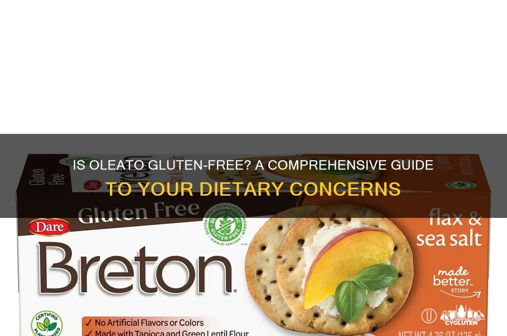 is oleato gluten free