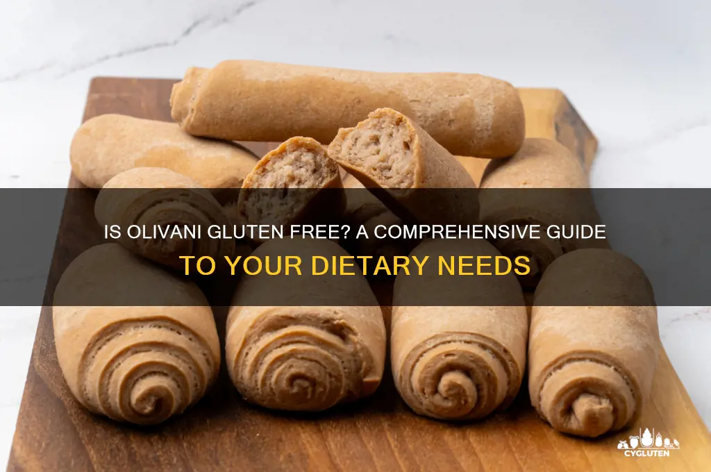 is olivani gluten free