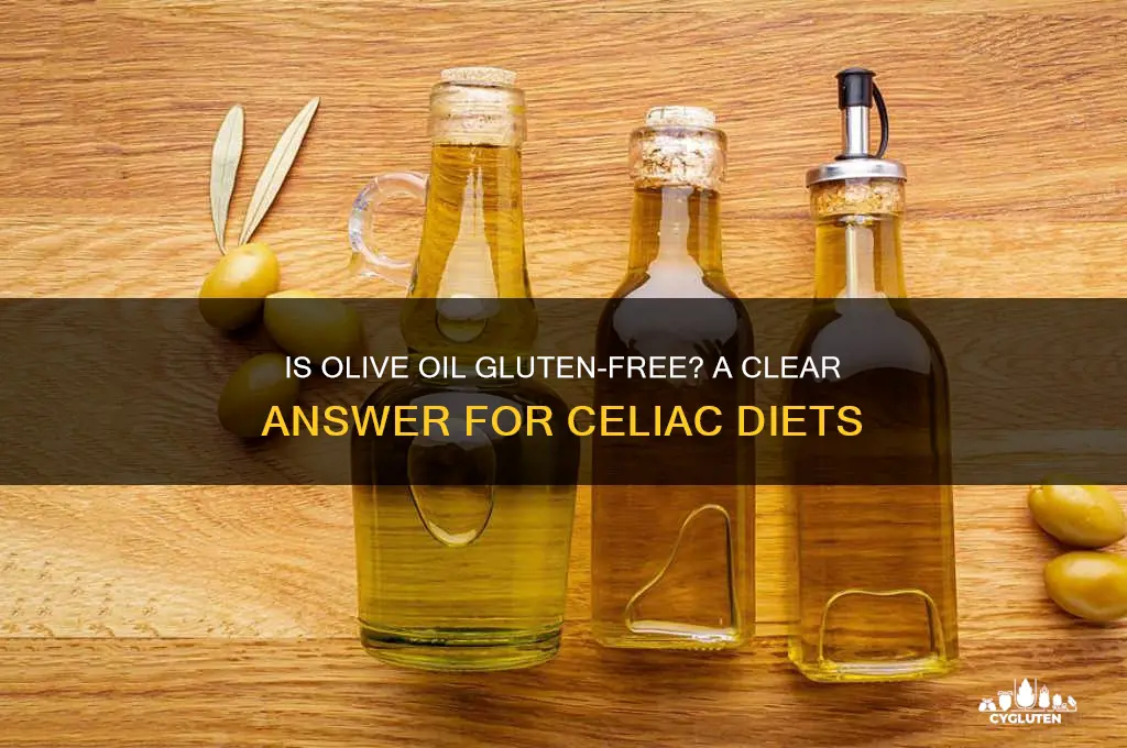 is olive oil gluten free