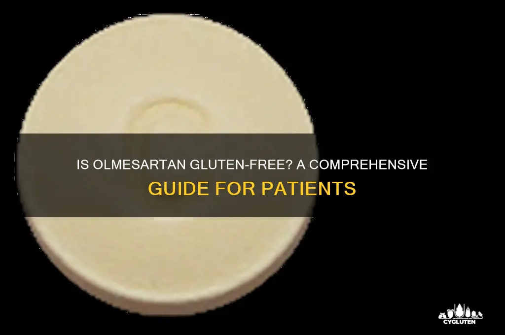 is olmesartan gluten free