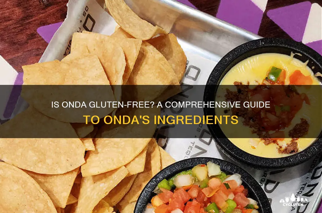 is onda gluten free