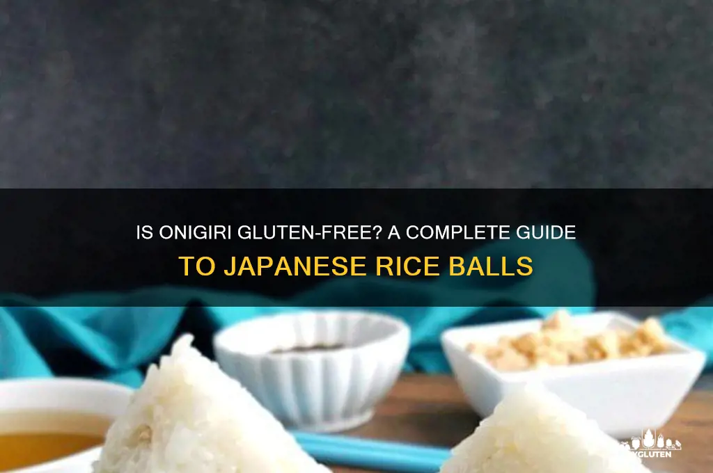 is onigiri gluten free