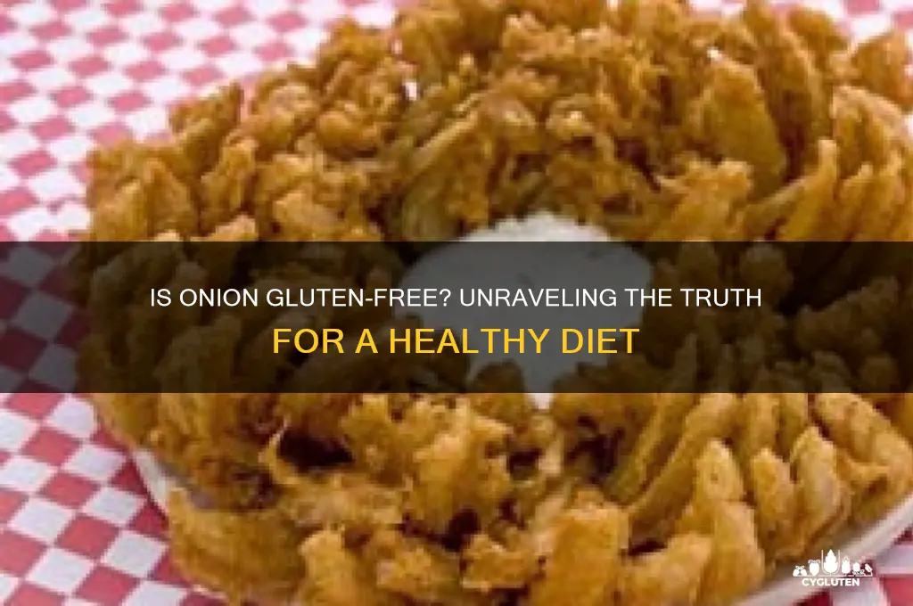 is onion gluten-free