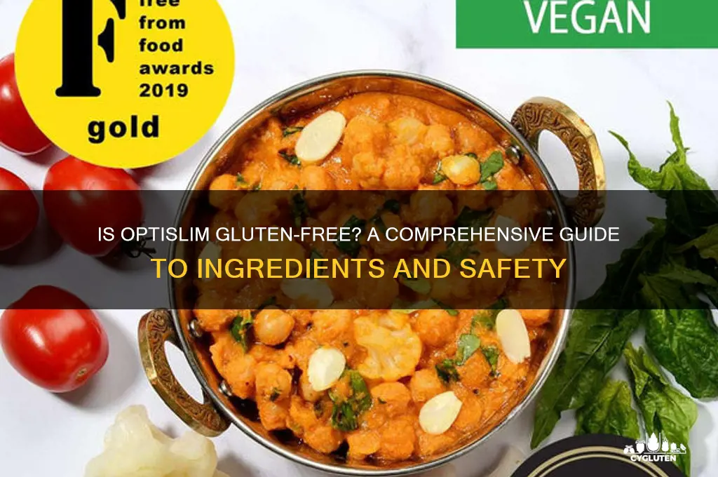 is optislim gluten free