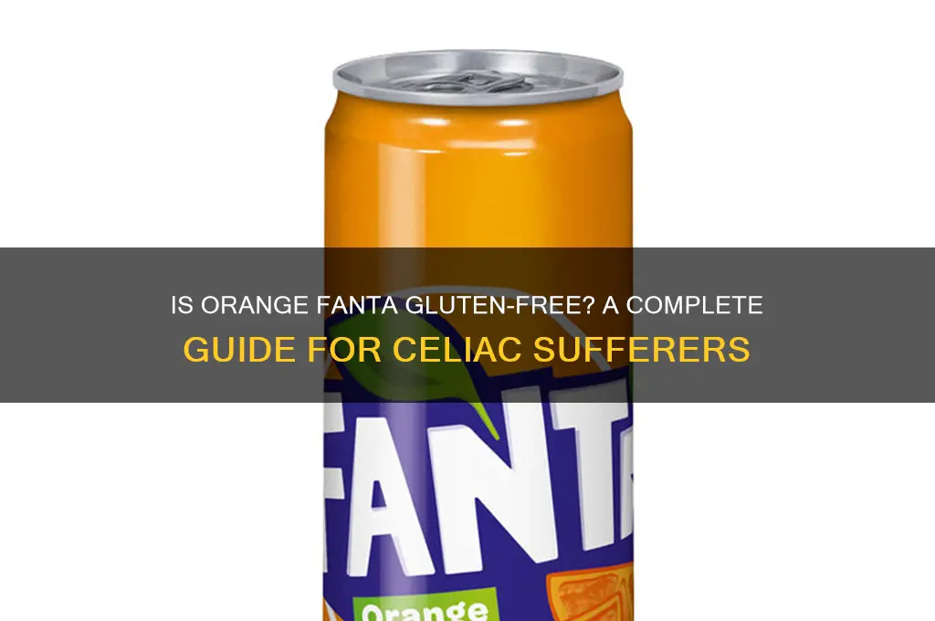 is orange fanta gluten free