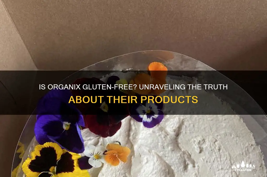 is organix gluten free